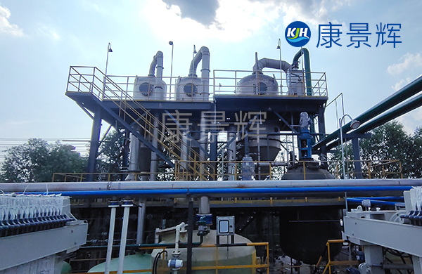 5t/h鎢酸鈉、氫氧化鈉三效蒸發(fā)結晶系統(tǒng)