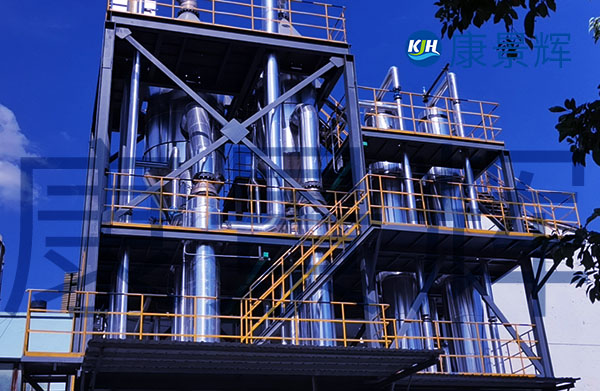 康景輝在利用多效蒸發器處理工業廢水零排放方面，擁有20多年的設計經驗